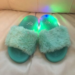 Light Up! Teal Justice sandal